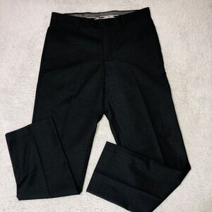 NWT Linea Uomo Men Performance Dress Pants Size 40 X 34 Wool Blend